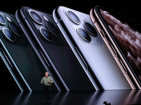 Apple's senior vice president of worldwide marketing Phil Schiller talks about the new iPhone 11 Pro.