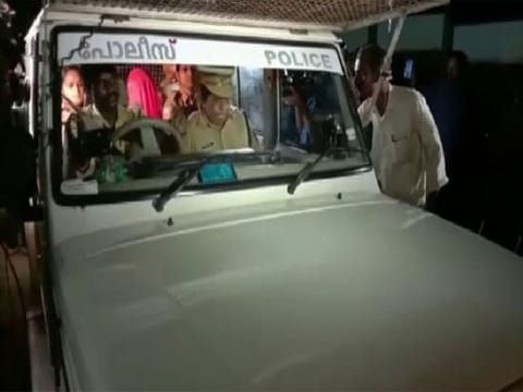 Police with prime accused Jolly Joseph