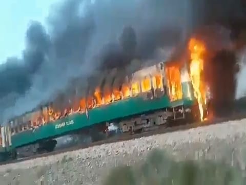 AP reported a death toll of 62 in the fire by 10am on Thursday