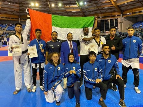 Sharjah Sports Club Taekwondo players won one gold and two silver medals at the French Open Taekwondo Championship in Paris.