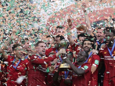 Liverpool, seen with the Club World Cup trophy last year, is one of the biggest and historic sports brands in Europe.