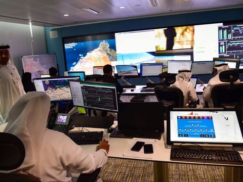 Newly opened Telecom Regulatory Authority (TRA) Coverage Centre which is opened in Dubai on Monday. Photo: Virendra Saklani/Gulf News