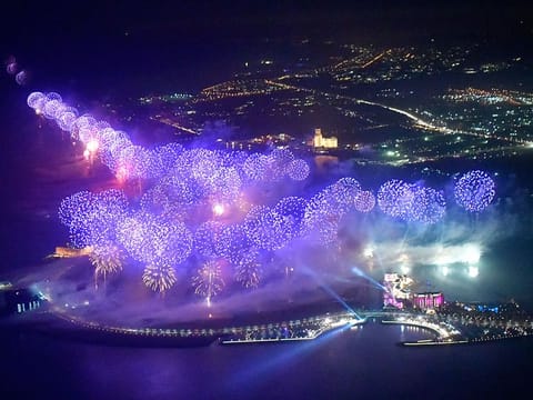 The new year will be welcomed with record-breaking fireworks displays across the UAE