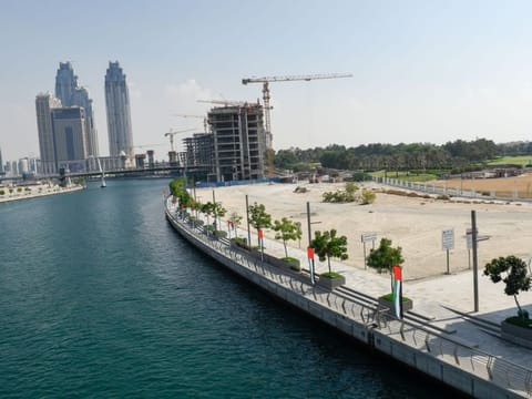 Safa park and Dubai canal. Photo: Virendra Saklani/Gulf News.