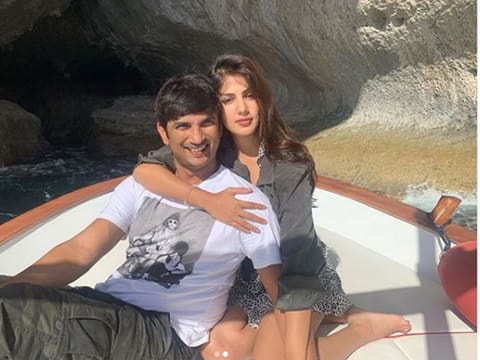 Sushant Singh Rajput and Rhea Chakraborty
