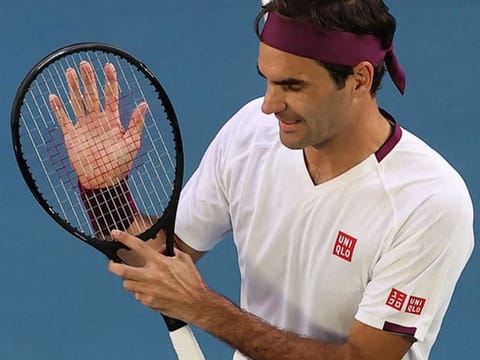 Roger Federer's season is over.