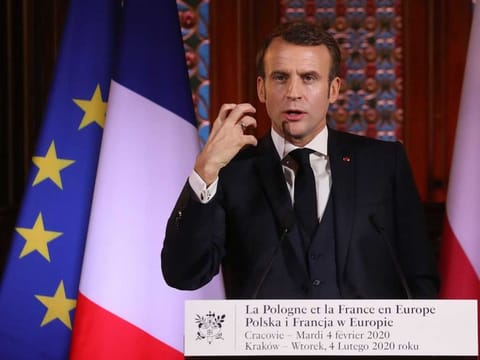 French President Emmanuel Macron