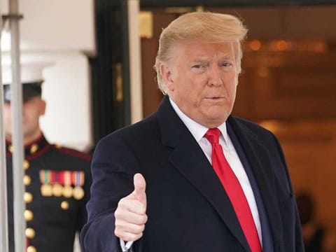 US President Donald Trump.