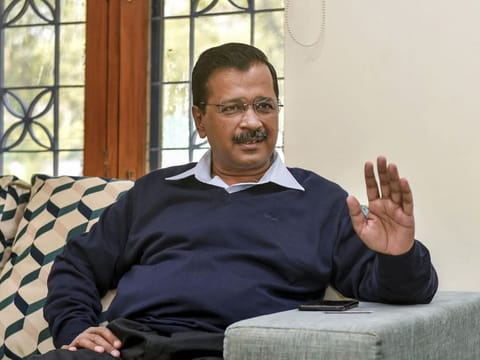 Aam Aadmi Party (AAP) National Convenor Arvind Kejriwal