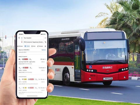 RTA runs real-time updates of bus timetables on Google Maps