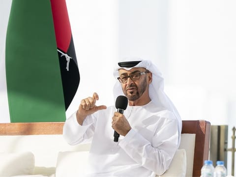 File image: Sheikh Mohamed bin Zayed Al Nahyan, Crown Prince of Abu Dhabi and Deputy Supreme Commander of the UAE Armed Forces