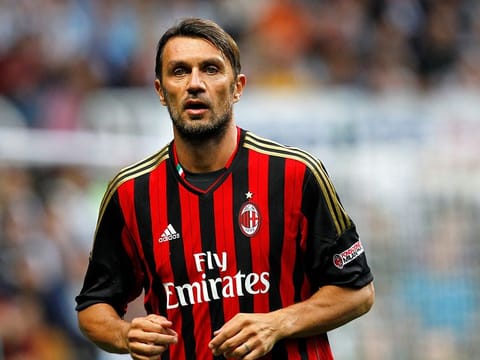 Paolo Maldini, the AC Milan legend