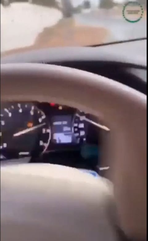 Screengrab from the viral video