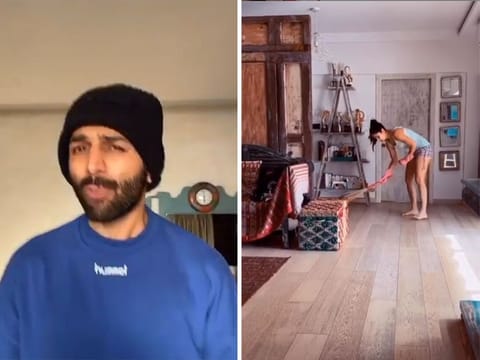 Kartik Aryan and Katrina Kaif
