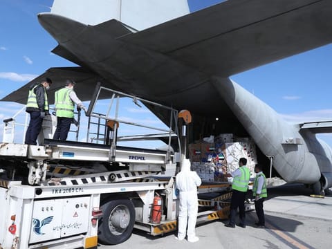 UAE sent two aid planes carrying critical medical supplies to Iran to help combat the coronavirus