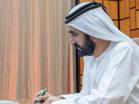His Highness Sheikh Mohammed bin Rashid Al Maktoum, Vice-President and Prime Minister of the UAE and Ruler of Dubai.