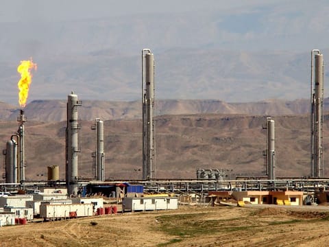 File picture of Dana Gas' operations in Kurdistan Region of Iraq.