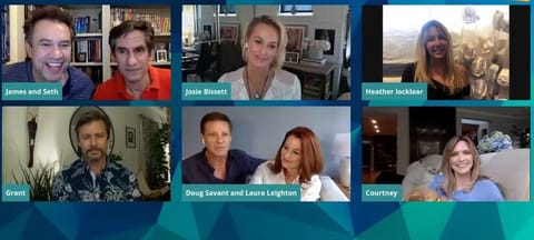‘Melrose Place’ had a virtual reunion