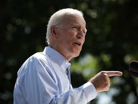 Former US Vice-President Joe Biden.