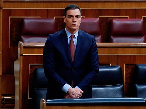 Spain's Prime Minister Pedro Sanchez.