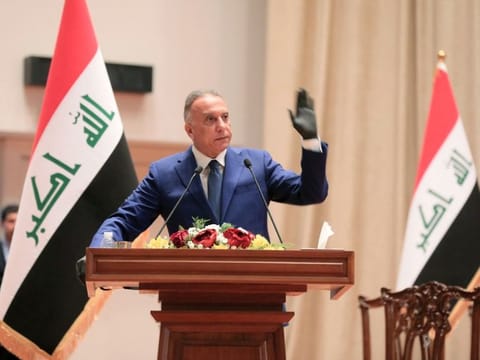 Iraqi Prime Minister Mustafa Kadhemi