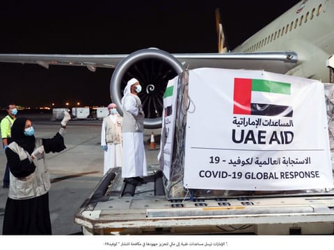 19 metric tonnes sent in total to help 19,000 healthcare workers