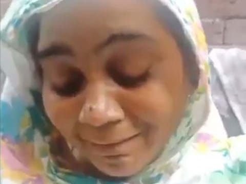 A video of the victim's crying mother was posted online.