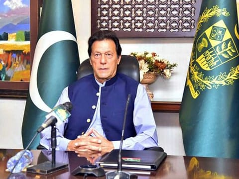Pakistan Prime Minister Imran Khan.