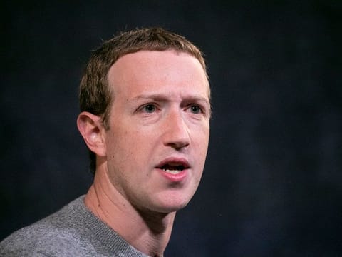Facebook CEO Mark Zuckerberg.