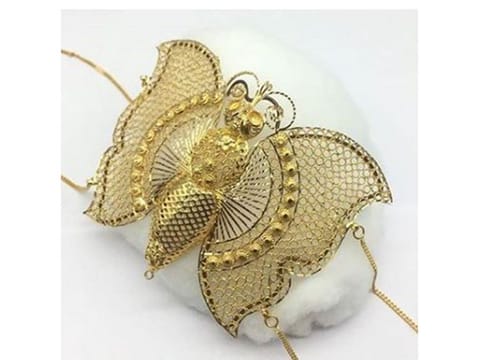 Butterfly effect gold mask
