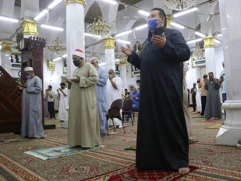 Egypt mosque covid