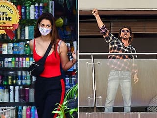 COVID-19: From Shah Rukh Khan to Disha Patani, Bollywood celebrities step out with caution