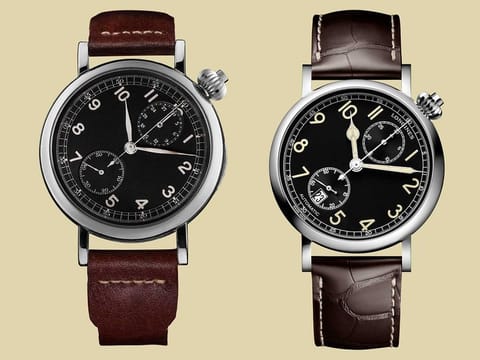 Longines is presenting a monopusher-chronograph inspired by a watch made for the U.S. Army pilots in 1935.