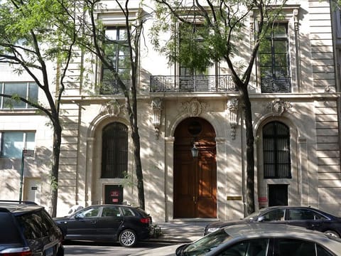 Jeffrey Epstein’s 28,000-square-foot townhouse near Central Park in Manhattan, July 7, 2019, which is now on the market for $88 million, a price that would be the largest recorded townhouse sale in the city’s history.