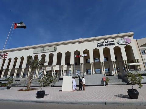 View of the Dubai Courts