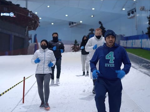 The 'Snow Run' is expected to be a challenging event at Ski Dubai at Mall of Emirates on Friday.