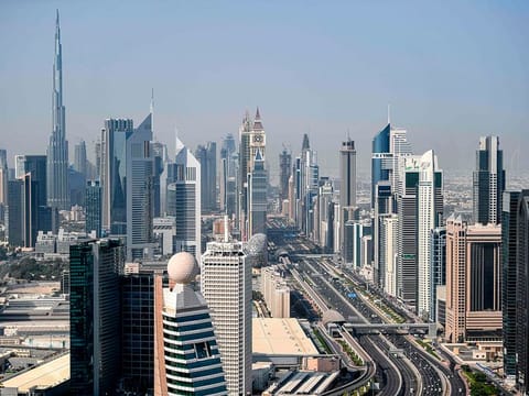 Dubai skyline. The Dubai Investment Development Agency (Dubai FDI) has reached out to potential investors and partners in the US to invest in Dubai’s technology, healthcare and logistics sectors.