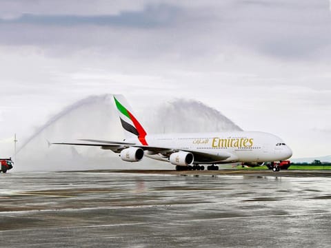 An Emirates A380 made a one-off service to Clark International Airport (CRK), becoming the first commercial flight, utilising the aircraft, to operate to the Luzon-based airport. The airline operates daily flights to CRK from Dubai, via Cebu.