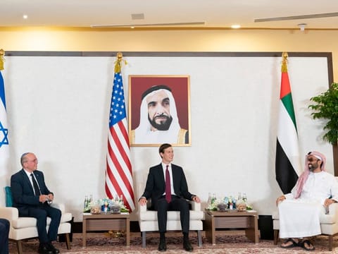 Meeting between UAE, US and Israel.