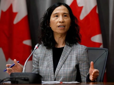 Canada's chief public health officer, Dr Theresa Tam, has recommended wearing a mask while having sex.