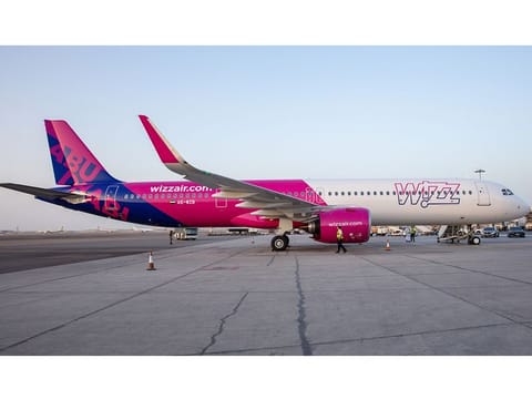 The aircraft has landed... Wizz Air Abu Dhabi's fleet is on the tarmac and all set to fly once the greenlight is given