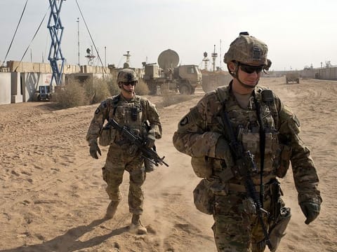 The remaining US troops in Afghanistan conduct Special Operations missions with Afghan partner forces