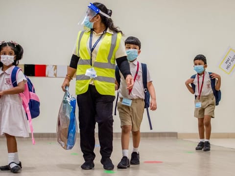 Back in school at the Gems New Millennium School Al Khail. Dubai. Photo for illustrative purpose only.