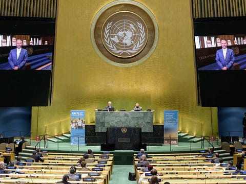 United Nations General Assembly commemorates the 75th anniversary of the UN