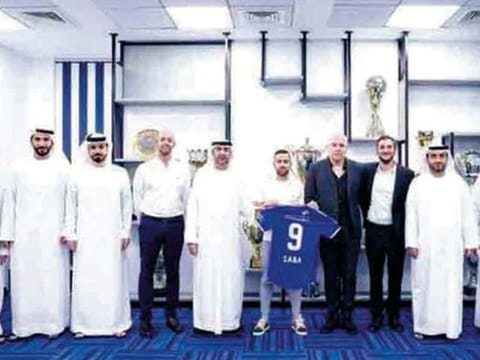 Al Nasr have signed Dia Saba