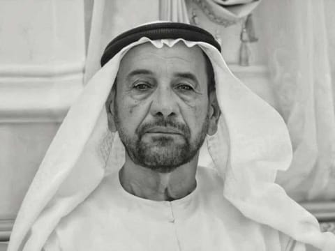 Bakhit Bin Suwaidan Al Nuaimi raised the UAE's first flag in 1971 at Al Manhal Palace in Abu Dhabi.