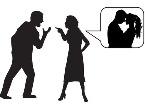'We constantly fight because of his emotional infidelity and it's affecting our daughter'