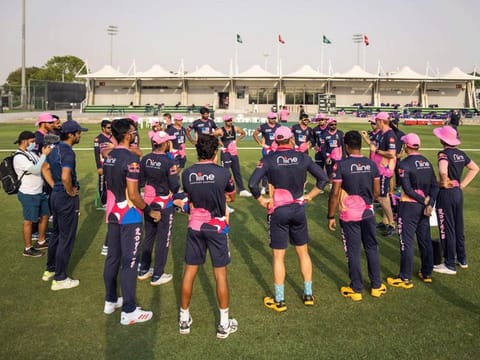 Rajasthan Royals used the Sevens facilities for net session and practice matches for the ongoing IPL 2020.