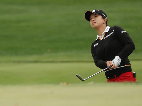 Kim Sei-young on her way to victory in the PGA Championship