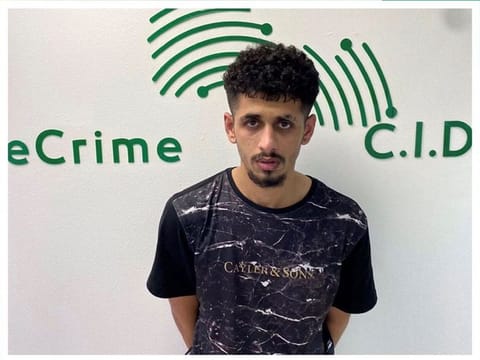 The youngster published a video clip of himself insulting and threatening policemen.